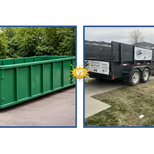 Bin Rental vs. Junk Removal in Kamloops: Which Option Actually Saves You Money?